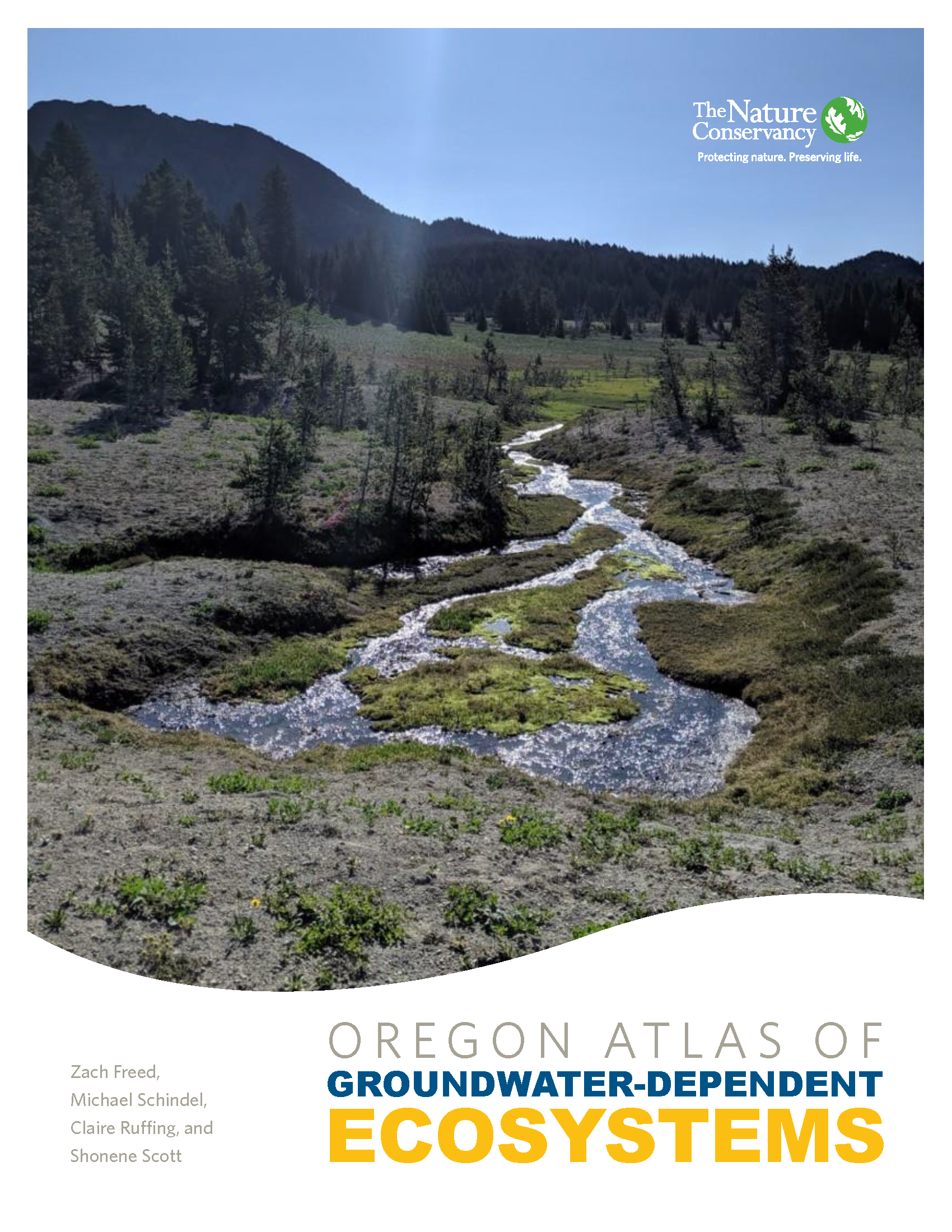 This report assesses multiple indicators of groundwater-dependence in five types of groundwater-dependent ecosystems across Oregon, as well as stressors and threats.